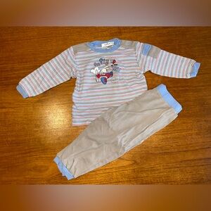 George | 2 pieces flying bunny pajama | size 24m